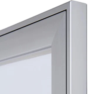 Vitrine voor binnen en buiten - 4 Ć A4, 670 Ć 500 mm, wit ā productfoto 2