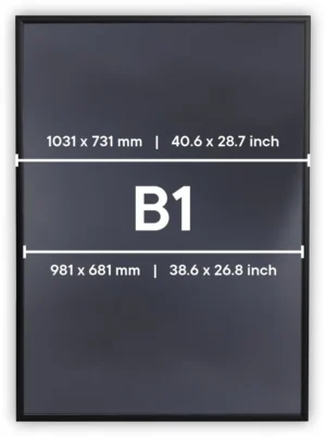 Europel clicklijst Economy, 25 mm, ft B1, zwart — detail 2