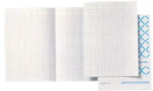 Atlanta by Jalema Accountantspapier ft 33 x 20,5 cm, opengevouwen tot 33 x 41 cm — bedrijfsformulier