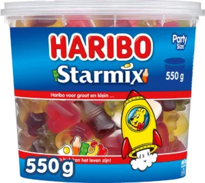 Haribo snoepgoed Star mix, emmer van 550 g — drank en eetwaren