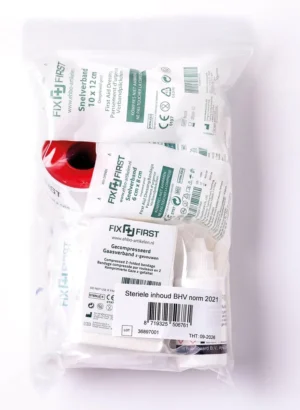 Navulling voor verbanddoos, steriele inhoud BHV 2021 — detail 2