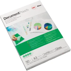 GBC Document lamineerhoes ft A4, 76 micron (2 x 38 micron), pak van 200 stuks — toebehoren voor lamineermachines