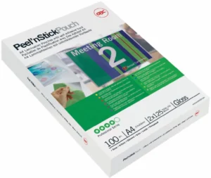 GBC Peel'nStick lamineerhoes ft A3, 150 micron (2 x 75 micron), zelfklevend, pak van 25 stuks — toebehoren voor lamineermachines
