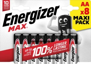 Energizer batterijen Max AA/LR06/E91, blister van 8, MaxIPACK — niet-oplaadbare batterijen