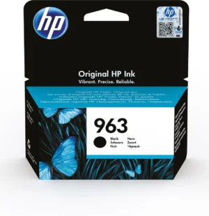 Zwarte HP inktcartridge 963 met artikelnummer 3JA26AE