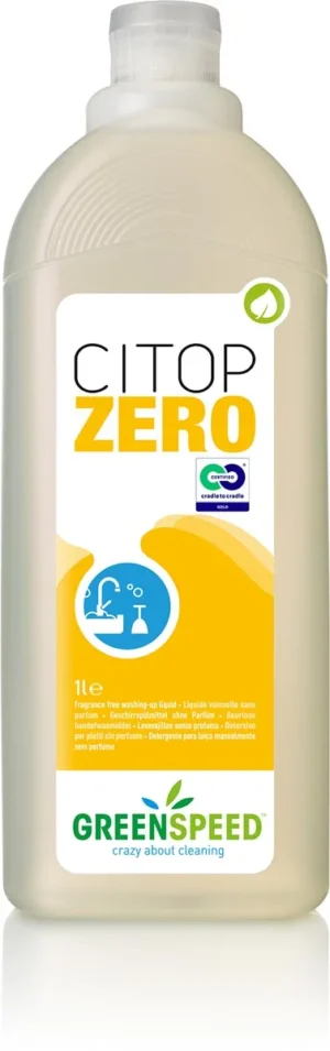 Greenspeed Citop Zero handafwasmiddel, fles van 1 l — afwasproduct