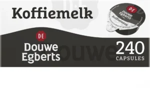 Doos Douwe Egberts koffiemelk met 240 cups van 7,5 g