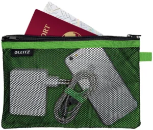 Leitz WOW Etui, L, 2 vakken, groen — detail 2