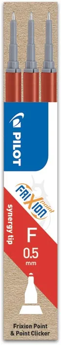 Pilot Vullingen voor Frixion Point rood — vullingen voor rollers