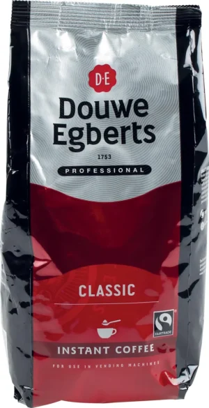 Pak Douwe Egberts instant koffie Classic van 300 gram