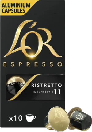 Pak Douwe Egberts L'Or Intensity Ristretto koffiecapsules met 10 stuks