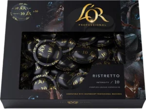 Douwe Egberts L'OR Professional discs Intensity 10 Ristretto - pak van 50 discs — productfoto 2
