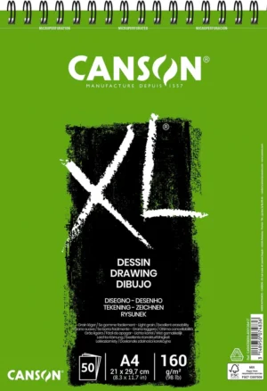 Canson tekenblok XL 160g/m&² ft A4, 50 vel — schetsblok