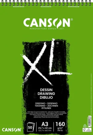 Canson tekenblok XL 160g/m&² ft A3, 50 vel — schetsblok