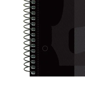 Oxford School Classic Europeanbook spiraalblok, ft A4+, 160 bladzijden, gelijnd, zwart — detail 2