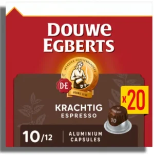 Pak Douwe Egberts Espresso koffiecapsules met 20 stuks