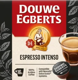 Pak Douwe Egberts Dolce Gusto Espresso Intenso koffiecapsules met 16 stuks