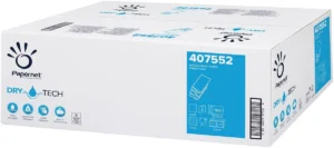 Papernet papieren handdoeken Dry Tech, W-vouw, 2-laags, 100 vellen, pak van 20 stuks — handdoeken en dispensers