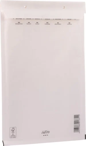 Bong AirPro luchtkussenenveloppen C16, ft 220 x 340 mm met stripsluiting, wit, pak van 10 stuks — beschermingsenvelop