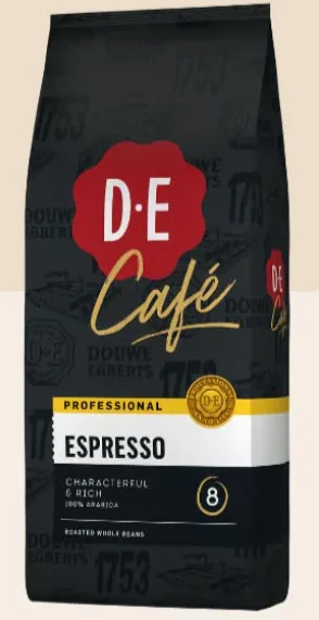 Pak Douwe Egberts Espresso koffiebonen van 1 kg