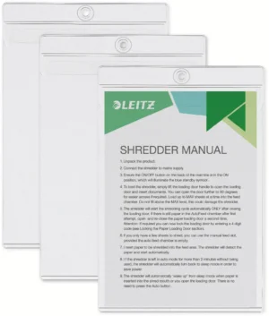 Leitz showtas met ophangoog, ft A5, pak van 50 stuks — l-mappen uit kunststof