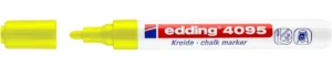 Edding Krijtmarker e-4095 neon geel — krijtstiften/windowmarker