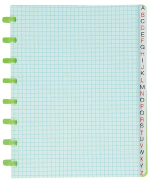 Atoma repertorium, ft A5, transparant, geruit 5mm — repertoria
