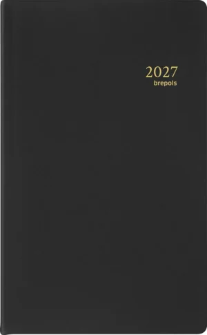 Brepols Building Technique Seta, zwart, 2027 — kantooragenda 2027