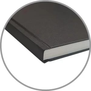 Oxford "Sketchbook" dummyboek, 96 vel, 100 g/m², ft A5, zwart — detail 2