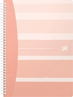 Oxford Iconics spiraalschrift, ft B5, 120 bladzijden, geruit 5 mm, geassorteerde kleuren — detail 2