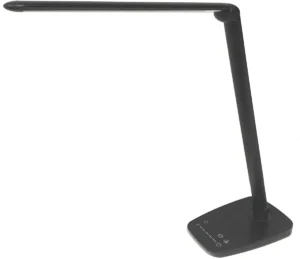 Unilux bureaulamp Twistled, LED, zwart — led lampen