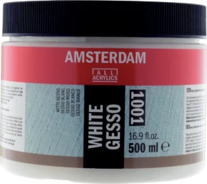 Amsterdam witte gesso, fles van 500 ml — toebehoren voor het schilderen