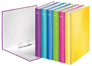 Leitz WOW ringmap 2 ringen, geassorteerde kleuren — detail 2