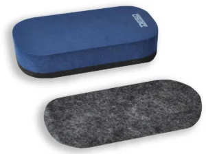 Desq magnetische whiteboardwisser + navulling, blauw — toebehoren voor whiteboards
