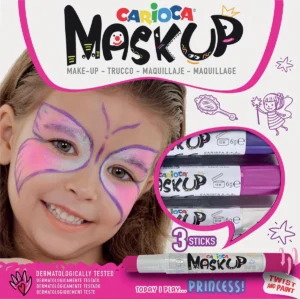 Carioca maquillagestiften Mask Up Princess, doos met 3 stiften — grime