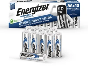Energizer batterijen Ultimate Lithium AA/L91, pak van 10 stuks — niet-oplaadbare batterijen