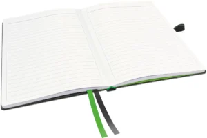 Leitz Complete notitieboek, ft A5, harde kaft, gelijnd, zwart — detail 2