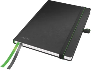 Leitz Complete notitieboek, ft A5, harde kaft, gelijnd, zwart