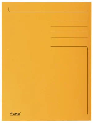 Exacompta dossiermap Foldyne ft 24 x 32 cm (voor ft A4), oranje, doos van 50 stuks — dossiermappen uit karton