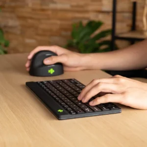 R-Go Compact Break ergonomisch Bluetooth toetsenbord, qwerty, zwart — detail 2