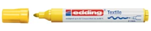Edding textielmarker 4500 geel — speciale stiften