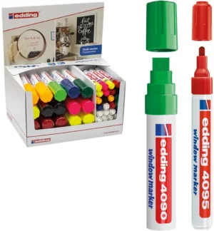 Edding Krijtmarker e-4090, e-4095, display van 44 stuks — detail 2