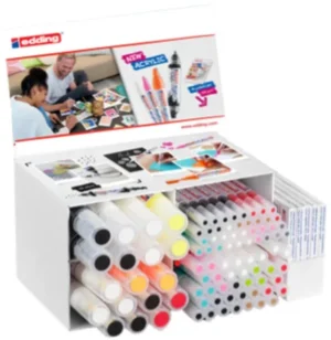Edding acrylmarker e-5000, e-5100, e-5300, e-5400, display — speciale stiften