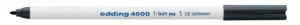 Edding textielstift 4600 zwart — detail 2
