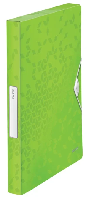 Leitz WOW elastobox ft A4, groen — detail 2