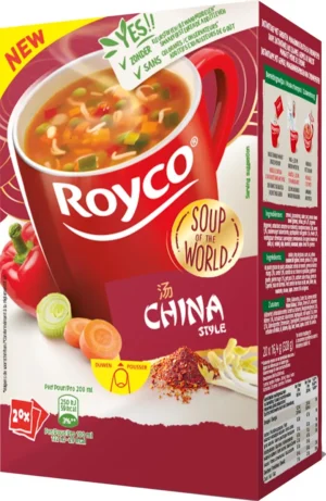 Royco Minute Soup Chinese Style, pak van 20 zakjes — drank en eetwaren