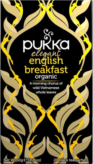 Pukka thee bio, English Breakfast, pak van 20 stuks — drank en eetwaren