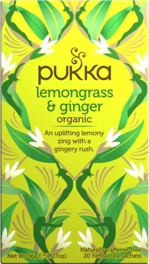 Pukka thee bio, Lemongrass - Ginger, pak van 20 stuks — drank en eetwaren