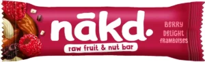 Nakd Berry Delight fruidreep van 35 g, pak van 18 stuks