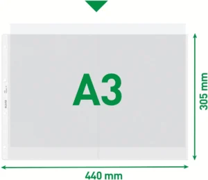 Leitz Premium Showtas A3 liggend, 30% gerecycleerd plastic — detail 2